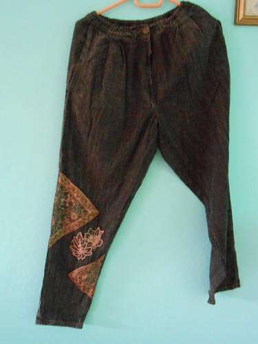 END OF SUMMER SALE!!! Bohemian Style Brown Pants (Medium)
